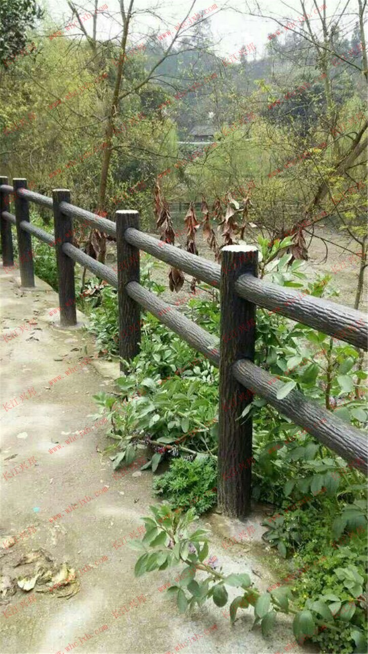 仿树皮围栏模具