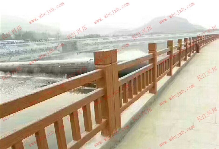 仿木纹围栏模具