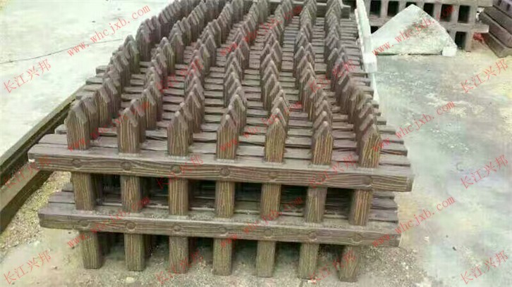 仿木栅栏模具